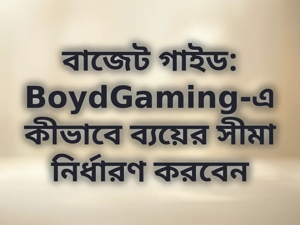 বাজেট গাইড